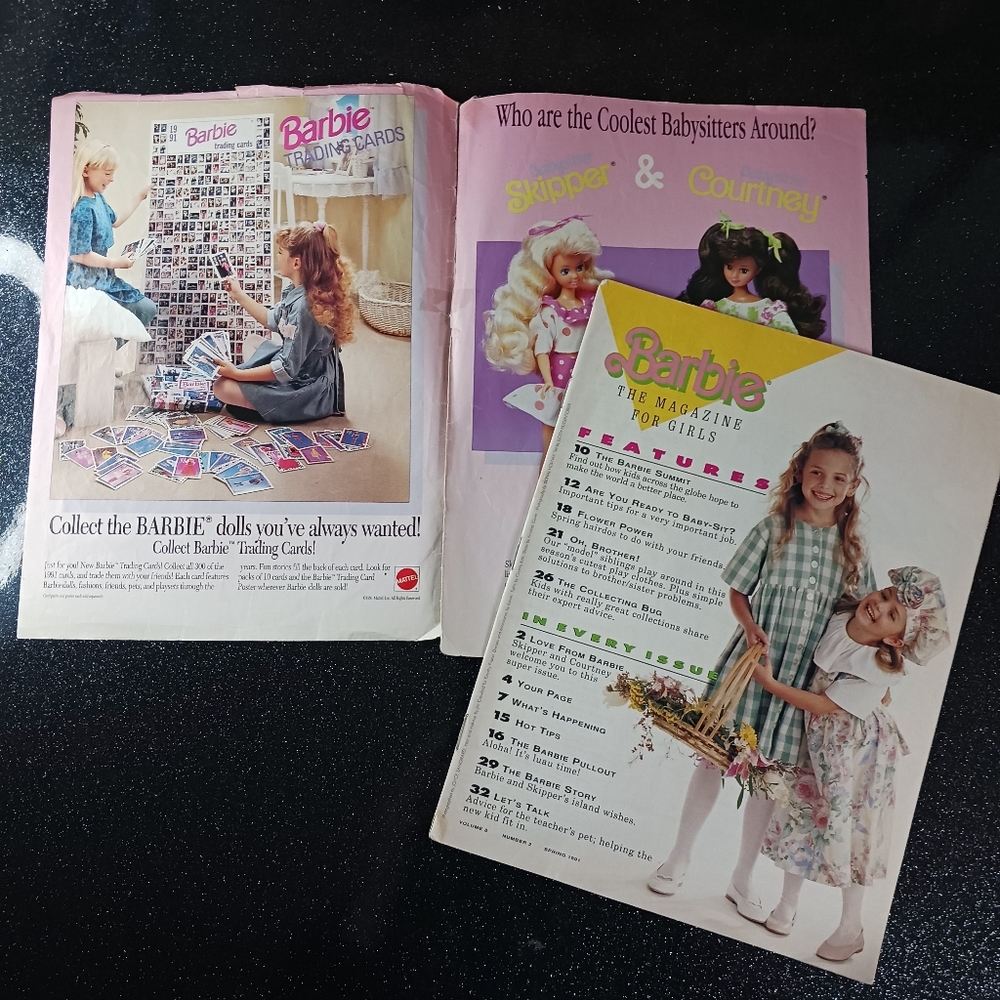 Barbie- The Magazine for Girls- Spring 1991. - Picture 5 of 7